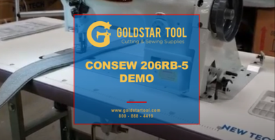 Tutorial - Consew 206RB-5 Demo